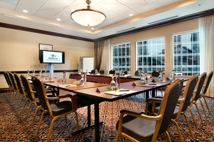 Skyco's work for the Hilton in Nashville, one of our custom shading clients.